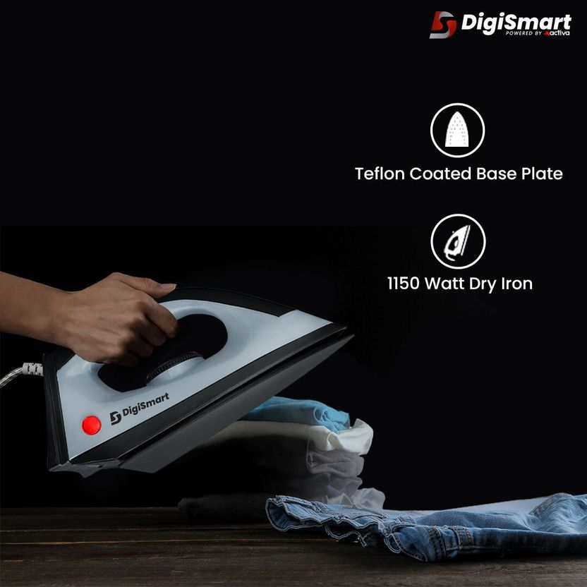 DIGISMART 1150W Dry Iron 750W Mixer Grinder Combo - Image 4