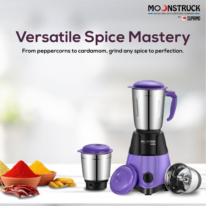 Moonstruck Dusk 3 Jar 750W Juicer Mixer Grinder Pack of 750 - Image 5