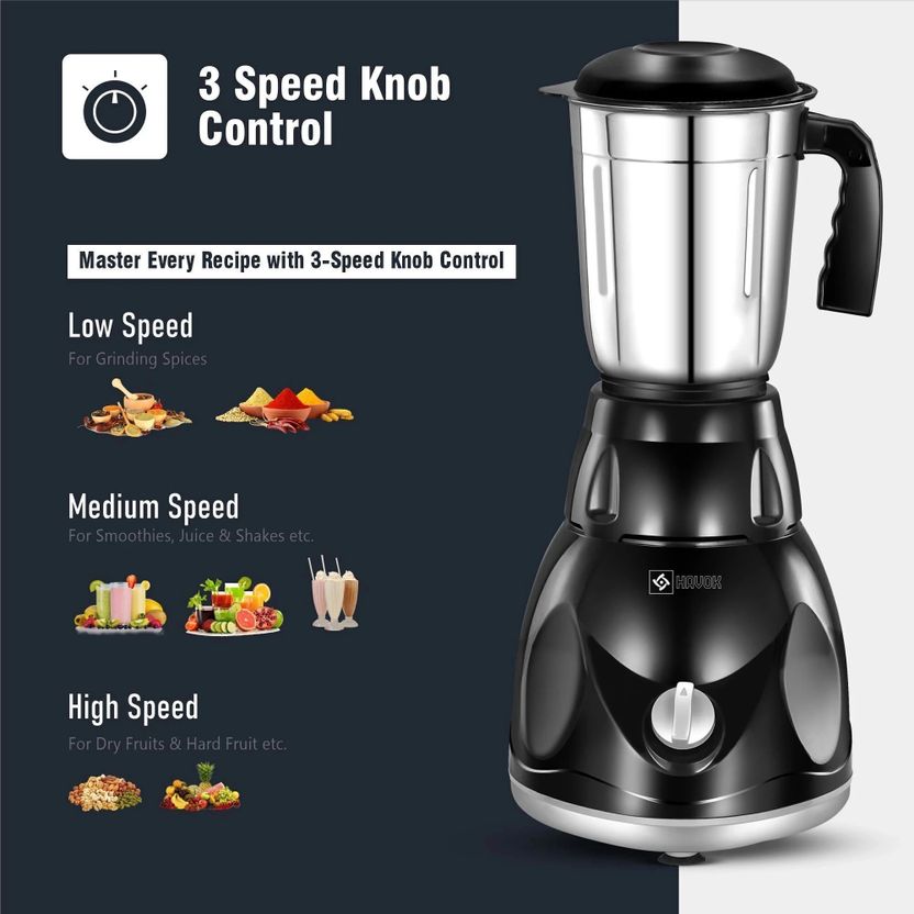 Havok 750W 4 Jar Juicer Mixer Grinder - Image 5