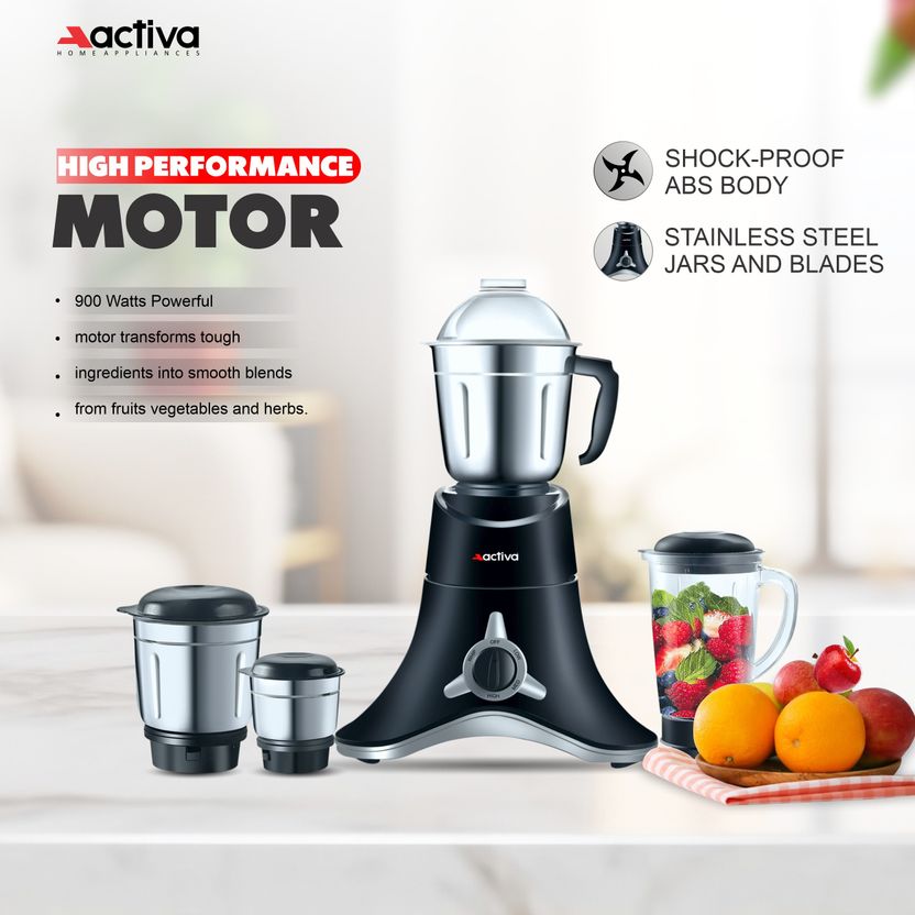 ACTIVA Super Chef 900W 4 Jar Blender - Image 6