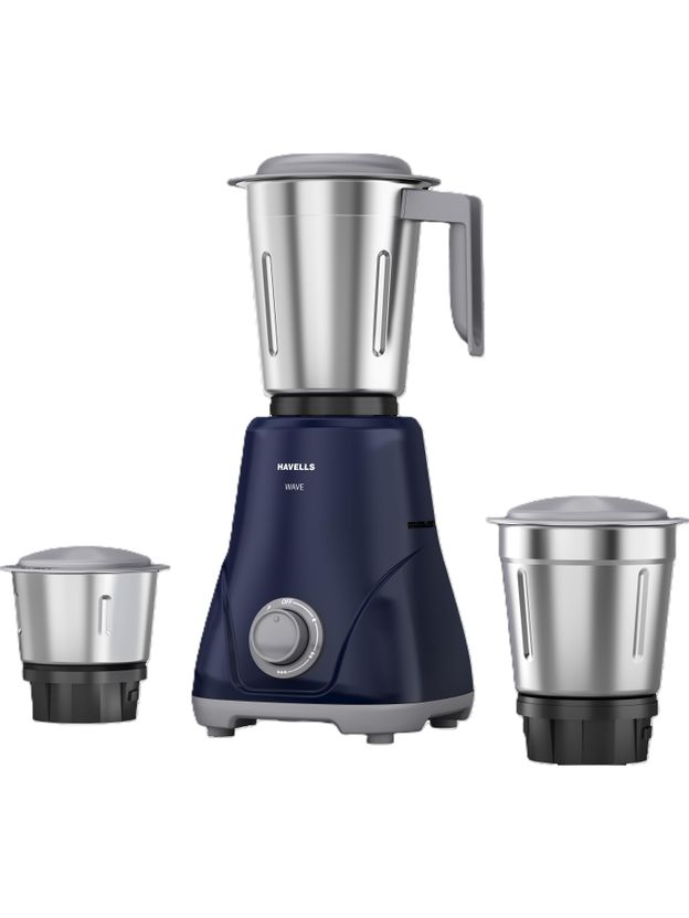 HAVELLS Wave 500 W Mixer Grinder (Blue) - Image 1