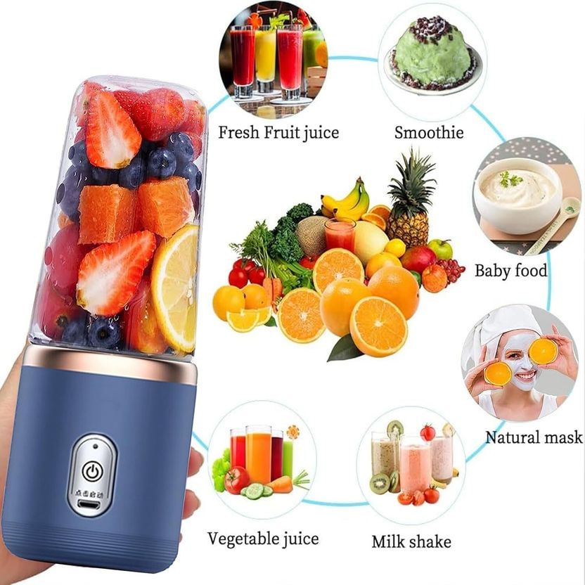 aestivo Small Portable Juicer USB Rechargeable Mini Blender - Image 2