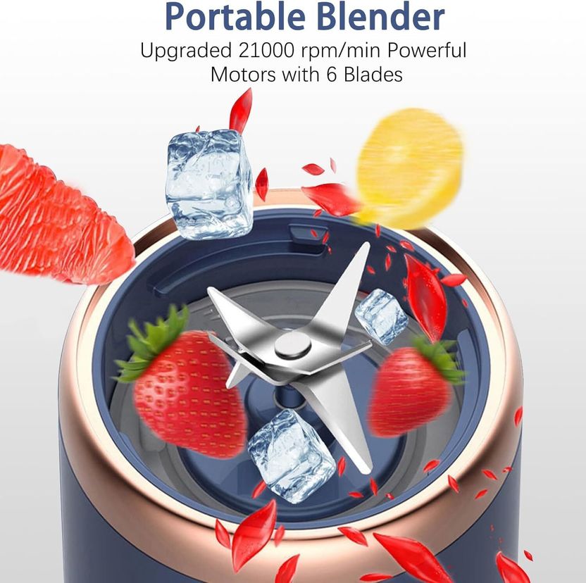 aestivo Small Portable Juicer USB Rechargeable Mini Blender - Image 3