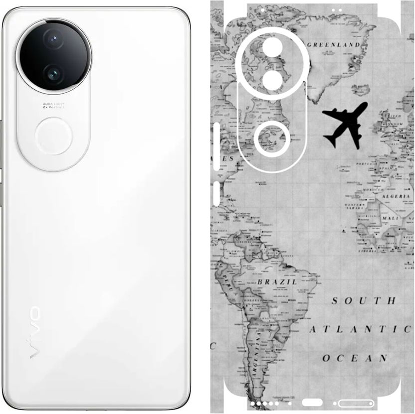 yuvu77 Full Back Skin for Vivo T4R 5G - Image 1