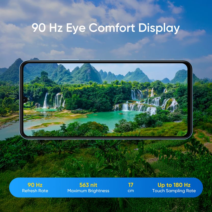 realme P4 Lite 128GB 4GB RAM Sea Blue - Image 7