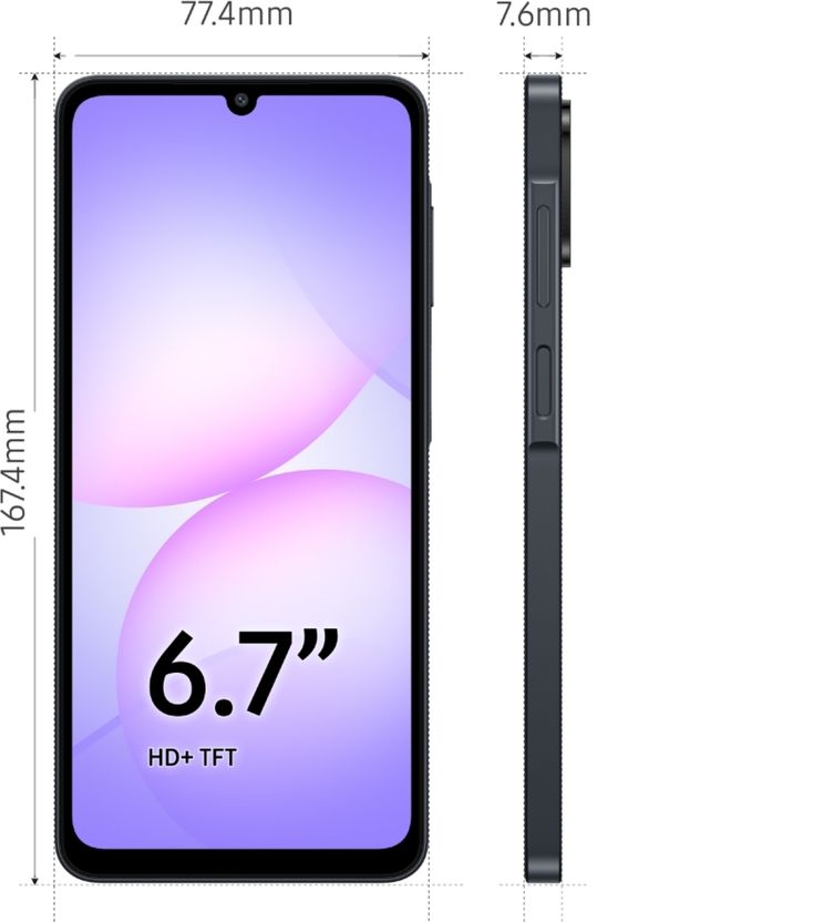 Samsung Galaxy A07 LTE 64GB 4GB RAM Black - Image 8