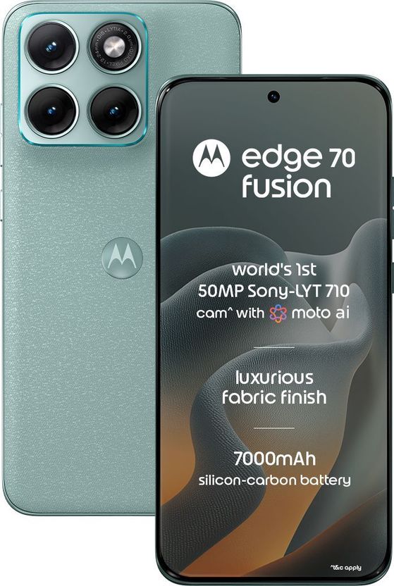 Motorola Edge 70 Fusion 512GB 12GB RAM Blue - Image 1
