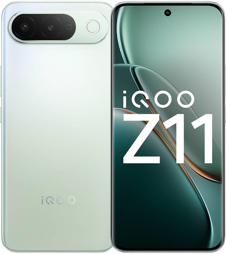 IQOO Z11 5G 128GB 6GB RAM Aurora Green - Image 1