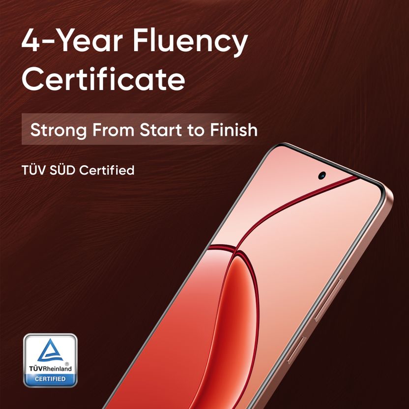 realme P1 5G 128GB 6GB RAM Phoenix Red - Image 9