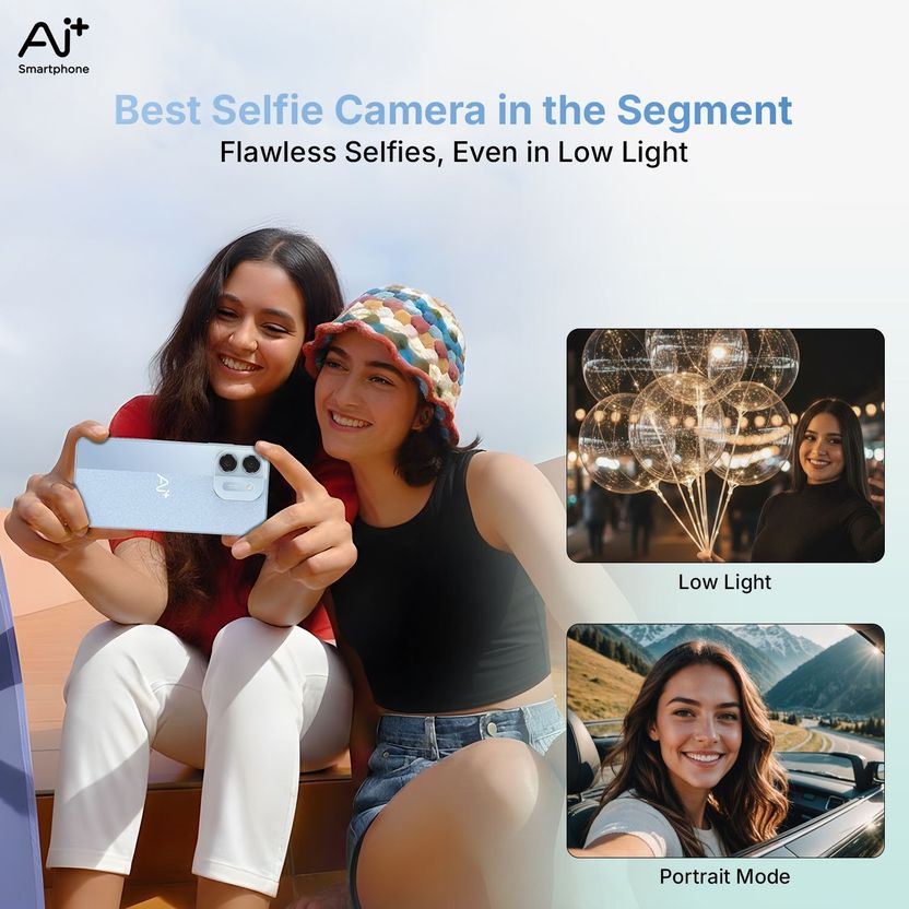 Ai+ Pulse 2 (128 GB, 6 GB RAM, Blue) - Image 8