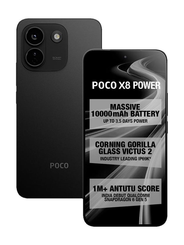 POCO X8 Power 5G (256 GB Storage, 8 GB RAM) Online at Best Price On Flipkart.com - Image 2
