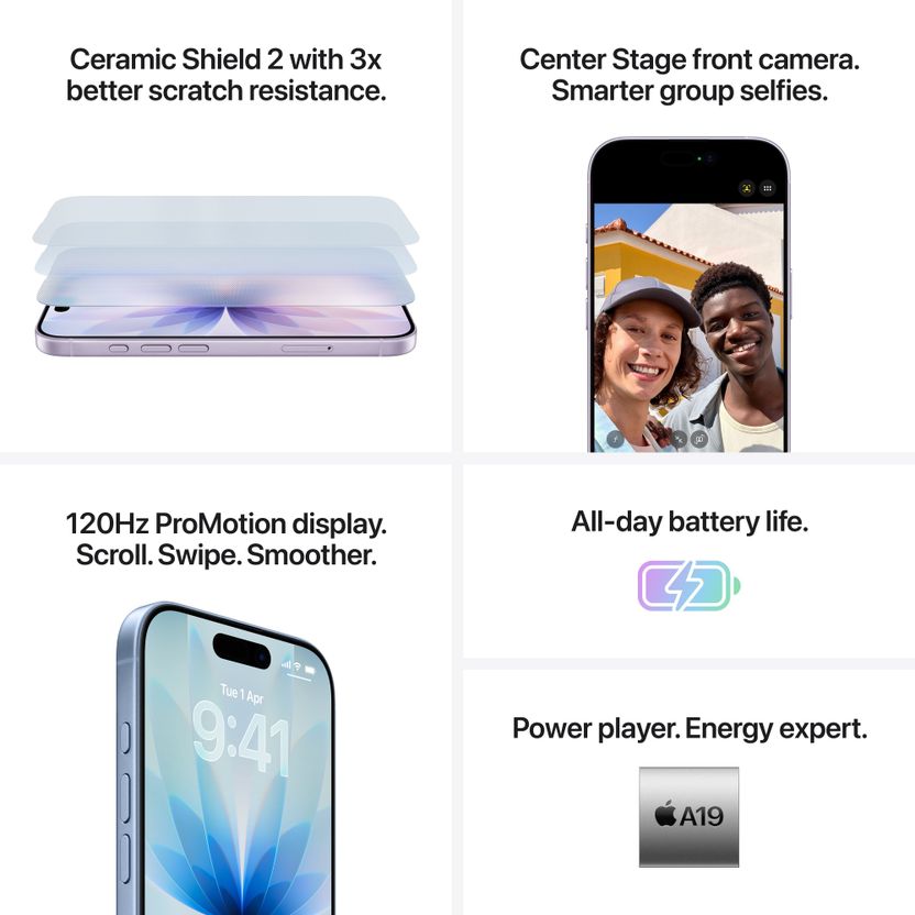 Apple iPhone 17 (Lavender, 256 GB) - Image 6