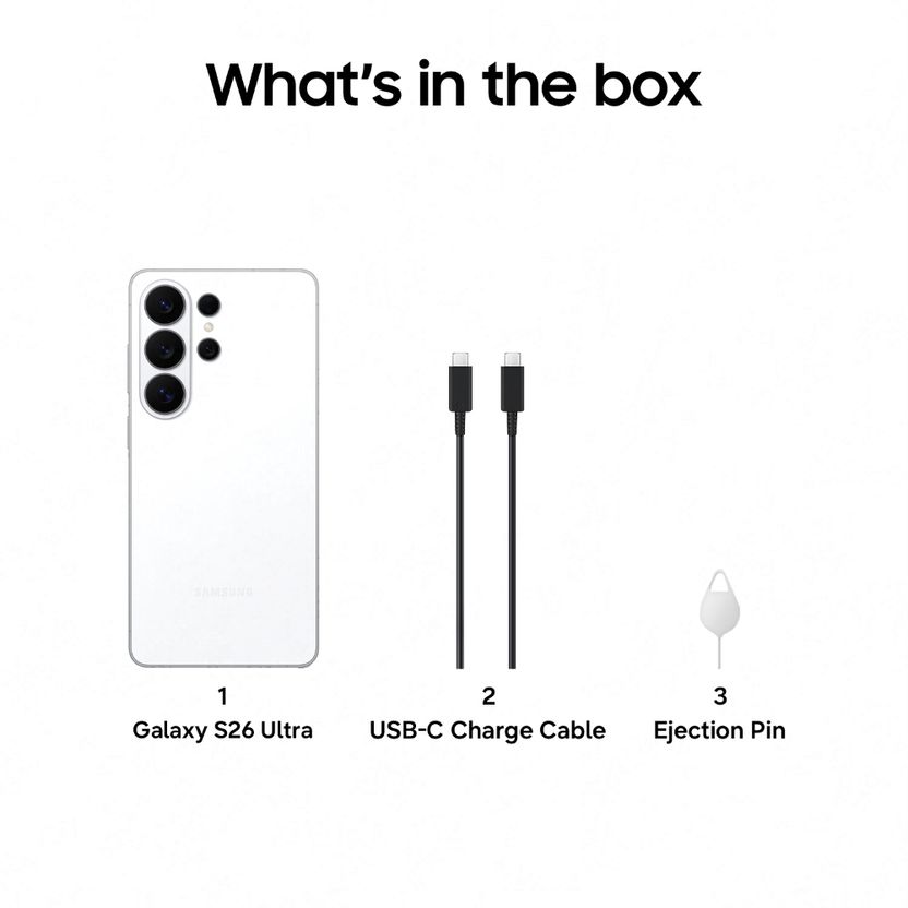 Samsung गैलेक्सी एस26 अल्ट्रा 5जी (सफेद, 512 GB) (12 GB RAM) - Image 8