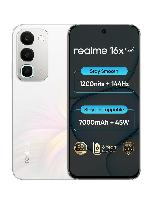 realme 16x 5G 128GB 6GB RAM Pack of 16 · 5 g (80 g total) - Image 1