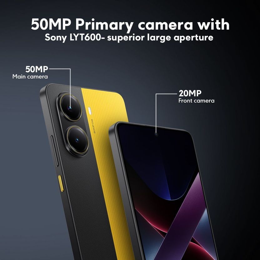 POCO X7 Pro 5G 256GB 12GB RAM Yellow - Image 7