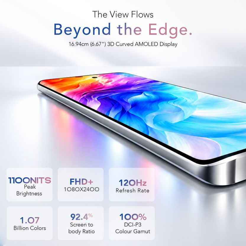 LAVA Virat Curve 5G 128GB 6GB RAM Gray - Image 3