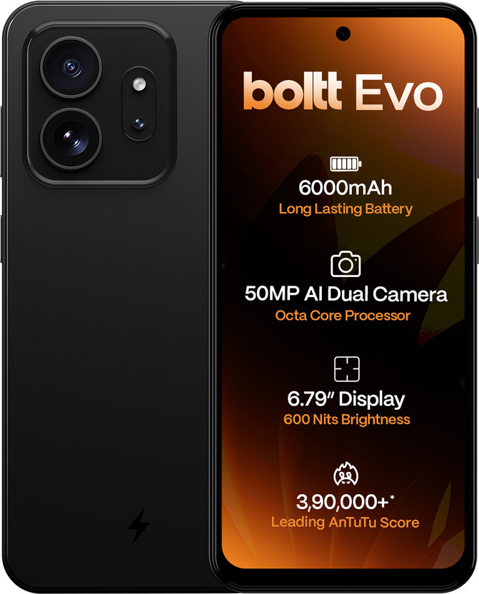 BOLTT EVO (Midnight Black, 64 GB)
