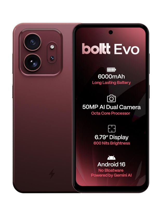 BOLTT EVO 64GB 4GB RAM Berry Red - Image 1