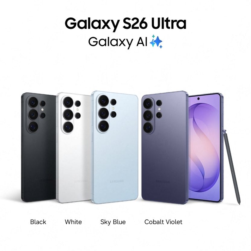 Samsung गैलेक्सी एस26 अल्ट्रा 5जी (सफेद, 512 GB) (12 GB RAM) - Image 2