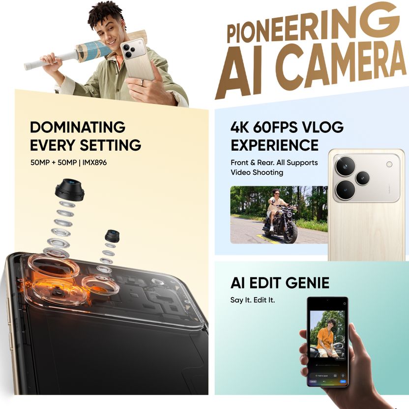 realme P4 Pro 5G 256GB 8GB RAM Birch Wood - Image 3
