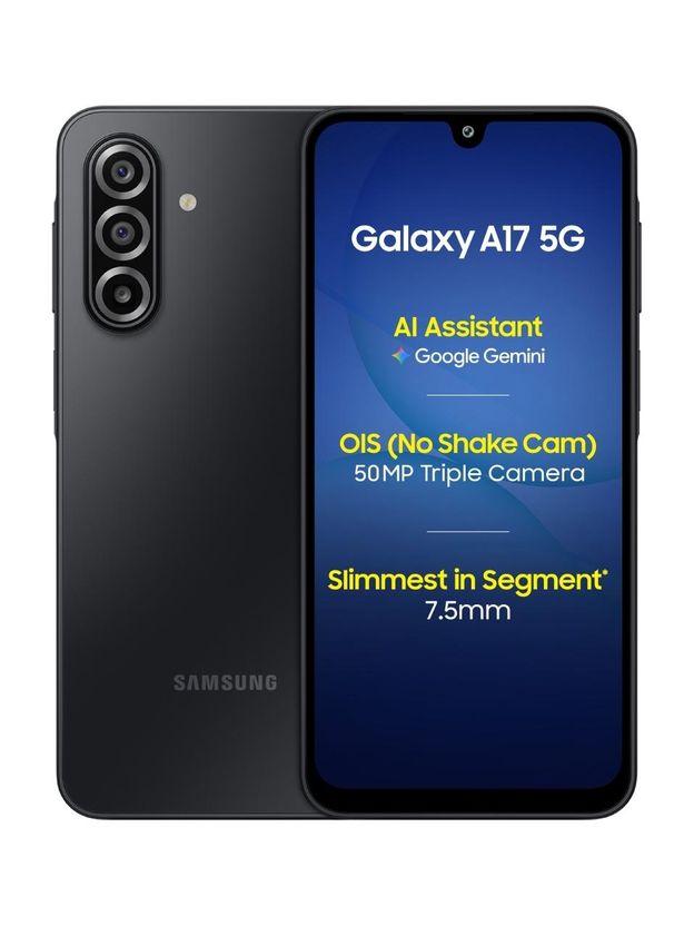 Samsung Galaxy A17 5G 128GB 6GB RAM Black - Image 1