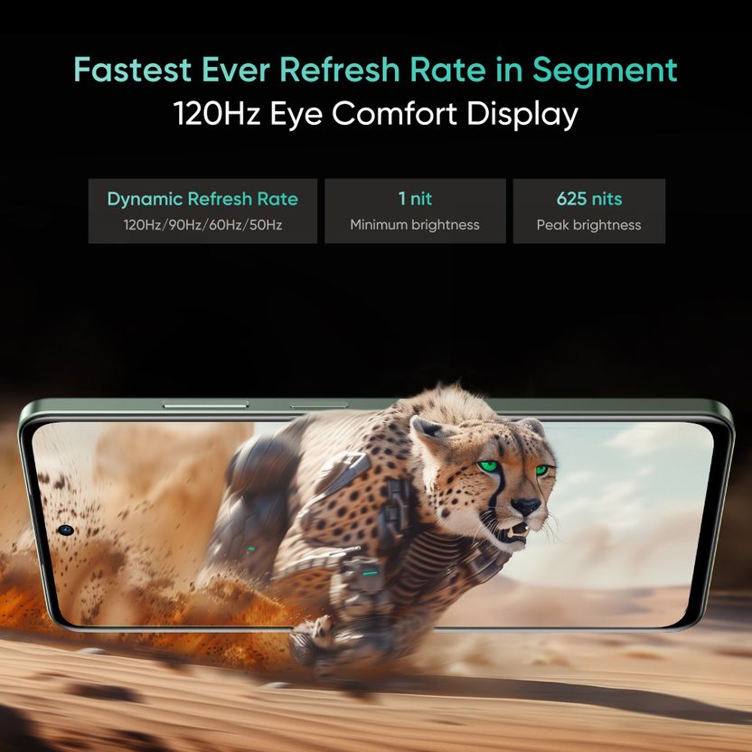 realme C63 5G 128GB 4GB RAM Forest Green - Image 4