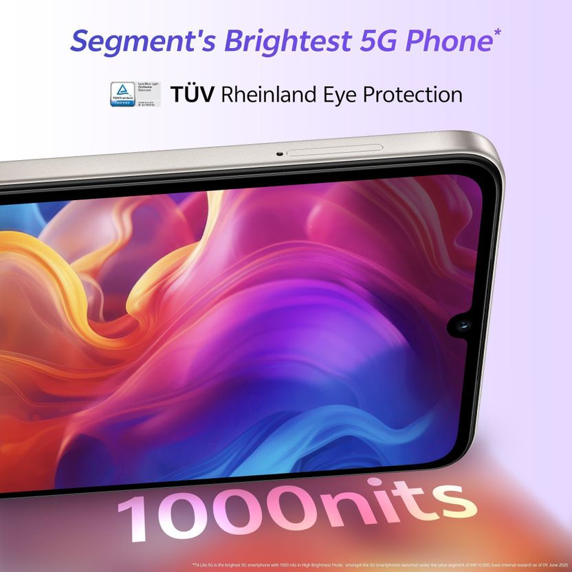 vivo T4 Lite 5G (128 GB, 4 GB RAM, Gold) - Image 6
