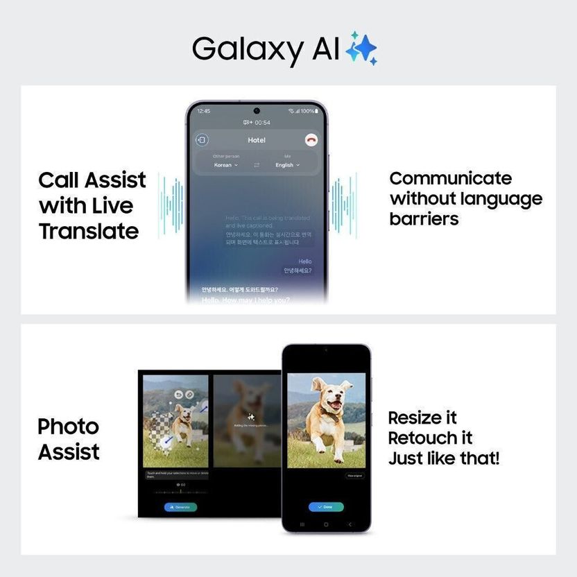Samsung Galaxy S24 128GB 8GB RAM Amber Yellow - Image 5