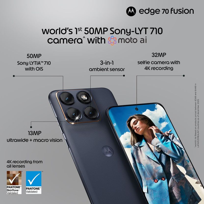 MOTOROLA Edge 70 Fusion 128GB 8GB RAM - Image 10