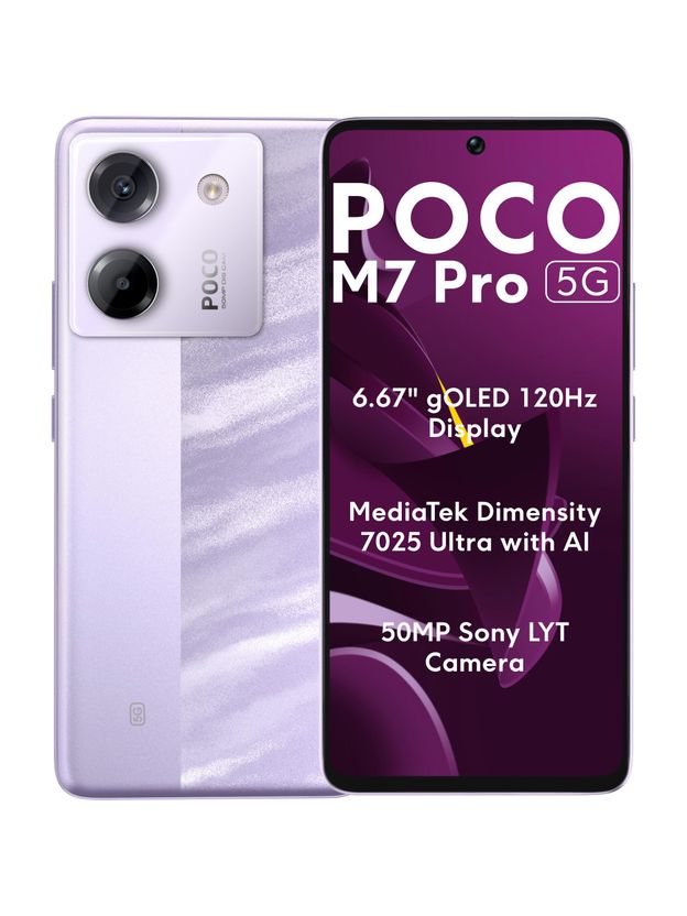POCO M7 Pro 5G 128GB 6GB RAM Purple - Image 1