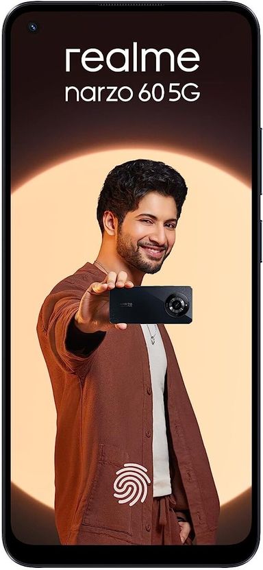 realme Narzo 60 5G 128GB 8GB RAM Cosmic Black - Image 4