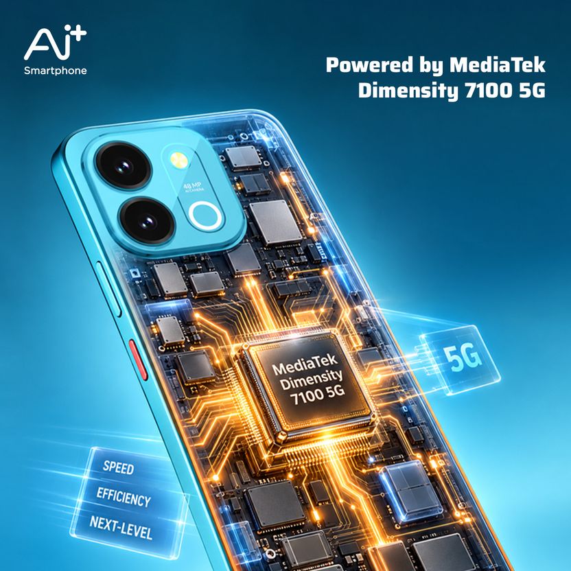 Ai+ Nova 2 Power 5G (Blue, 128GB, 6GB RAM) - Image 4