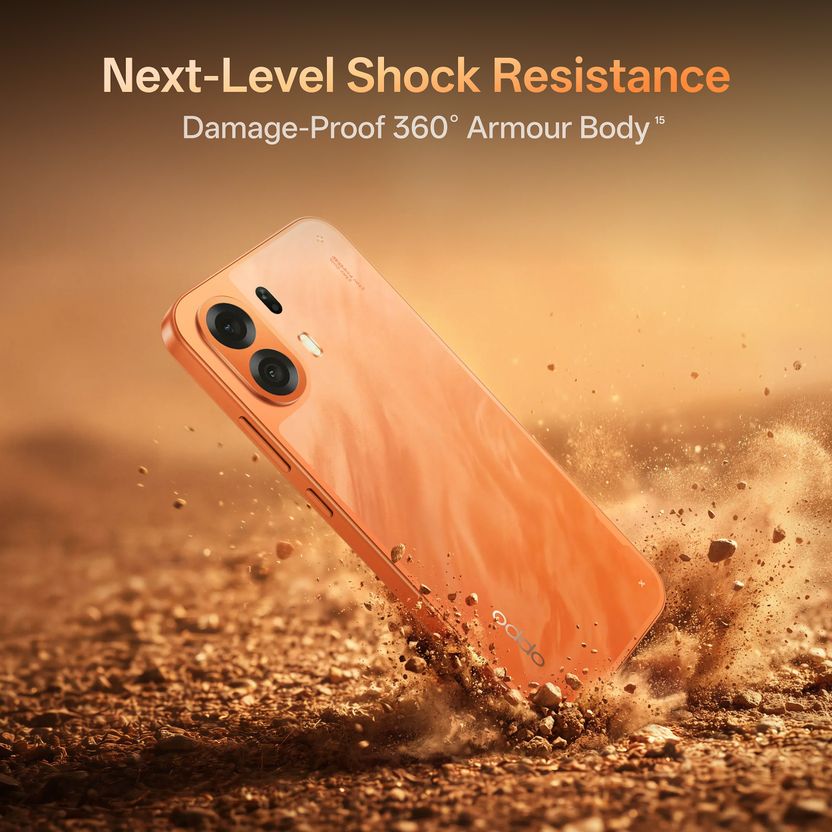 OPPO K14 Plus 5G (Solar Orange, 128GB, 6GB RAM) - Image 7