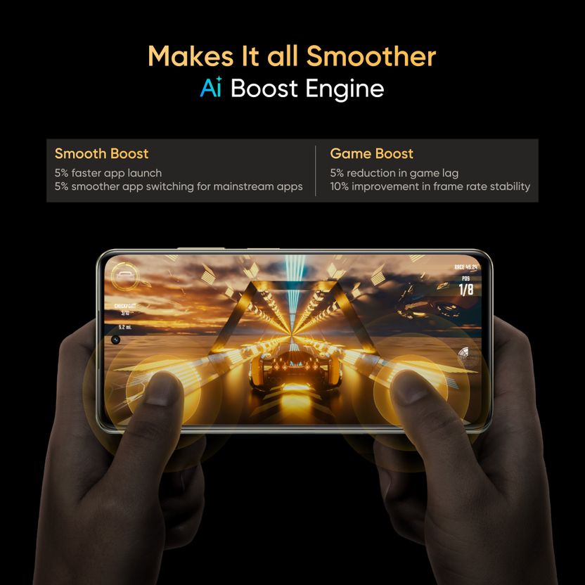 realme C63 5G 128GB 8GB RAM Starry Gold - Image 8
