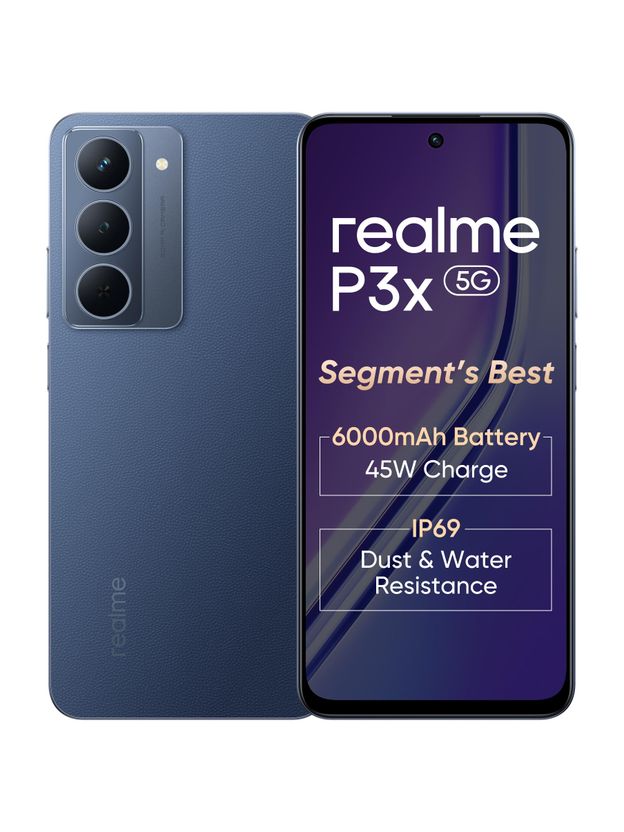 realme P3x 5G 128GB 6GB RAM Pack of 3 Pack of 3 · 5 g (15 g total) - Image 1