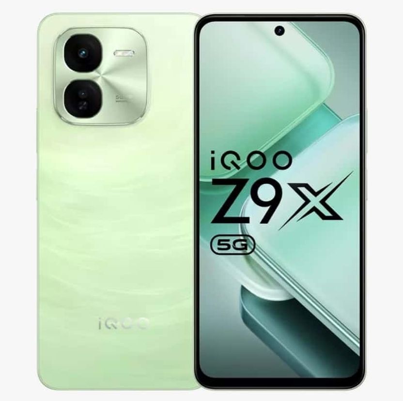 IQOO Z9X 128GB 8GB RAM Tornado Green - Image 1