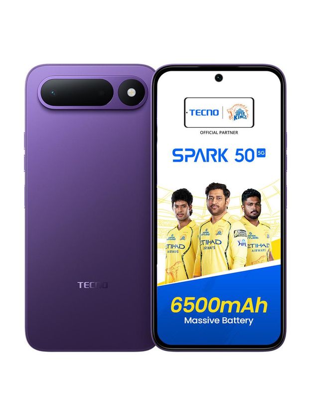 Tecno Spark 50 5G (Fantasy Purple, 128 GB, 4 GB RAM) - Image 1