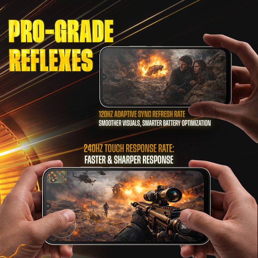 POCO C81 64GB 4GB RAM Sunset Gold - Image 6