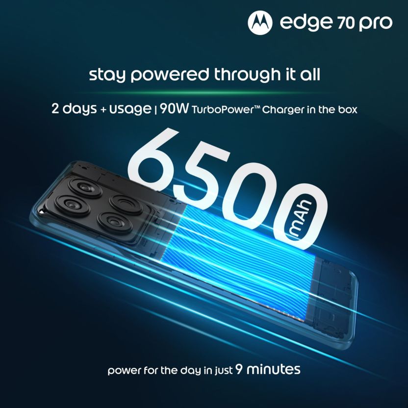 Motorola Edge 70 Pro Blue 256GB - Image 7