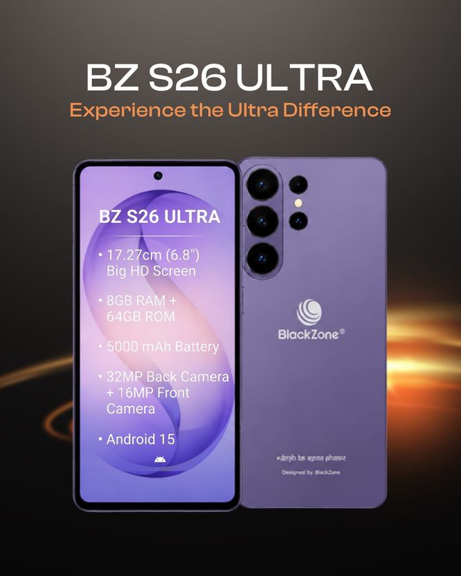 BlackZone BZ S26 ULTRA 64GB 8GB RAM Purple - Image 5