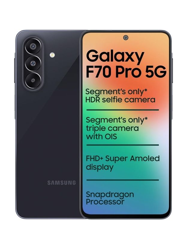 Samsung Galaxy F70 Pro 5G 128GB 6GB RAM Black - Image 1