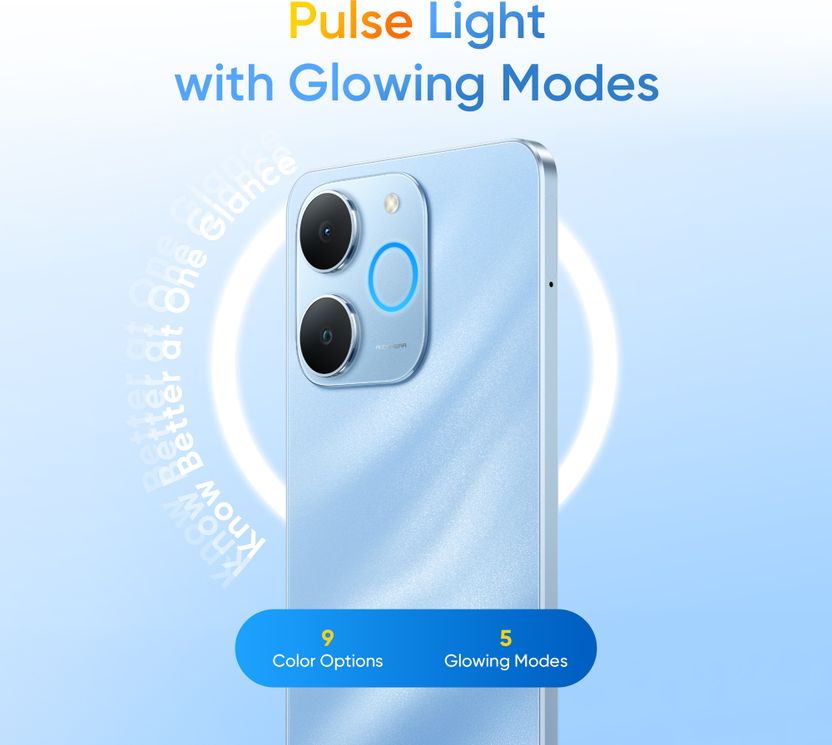 realme P4 Lite 128GB 4GB RAM Sea Blue - Image 8