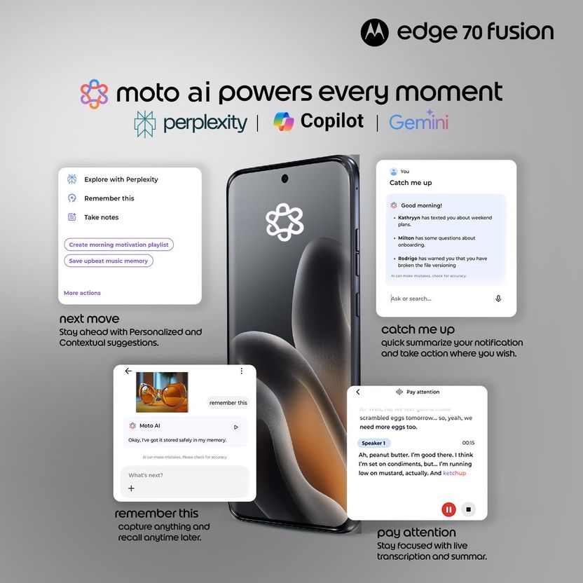 MOTOROLA Edge 70 Fusion 128GB 8GB RAM - Image 8