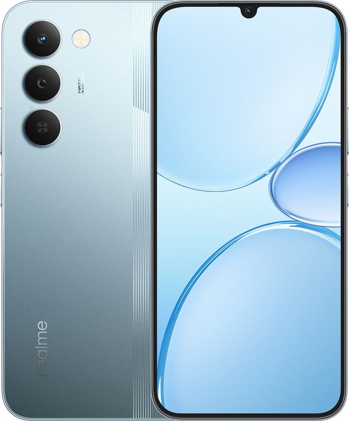 realme Narzo 100 Lite 5G 128GB 6GB RAM Frost Silver - Image 1