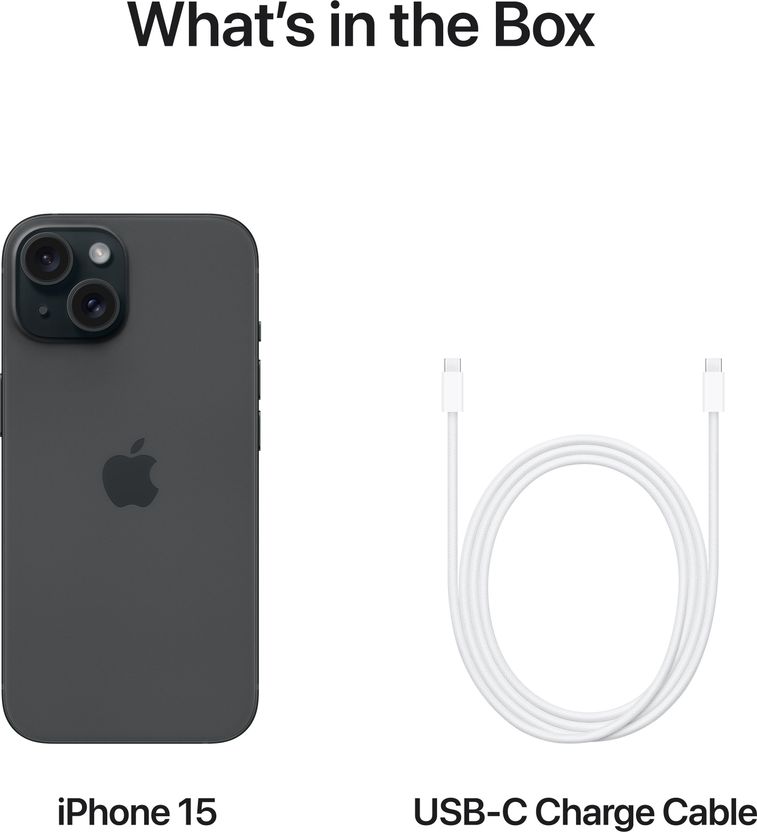 Apple iPhone 15 Black 128GB - Image 9