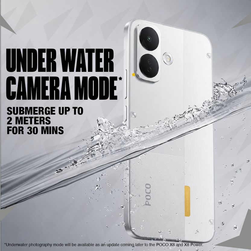 POCO X8 5G 128GB 8GB RAM Frost White - Image 9