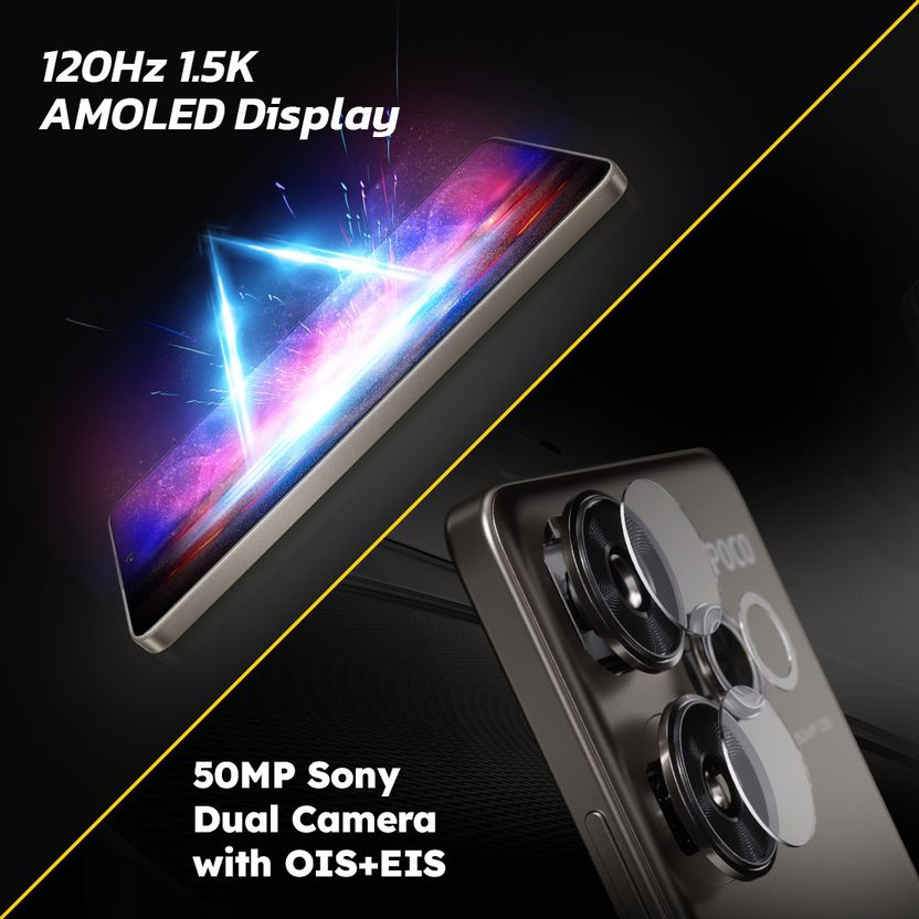 POCO F6 5G 12GB RAM 256GB Black - Image 9