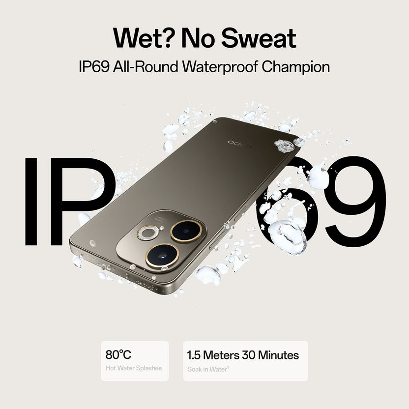 OPPO A5 Pro 5G 128GB 8GB RAM Mocha Brown - Image 2