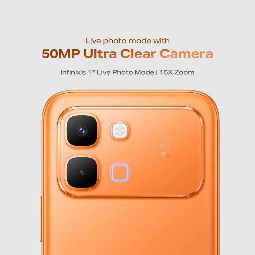 Infinix Note Edge 256GB 8GB RAM Solar Orange - Image 6
