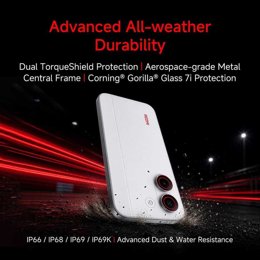Redmi Turbo 5 5G 256GB 8GB RAM White - Image 5